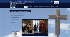 Desktop Screenshot of carencrocatholic.org